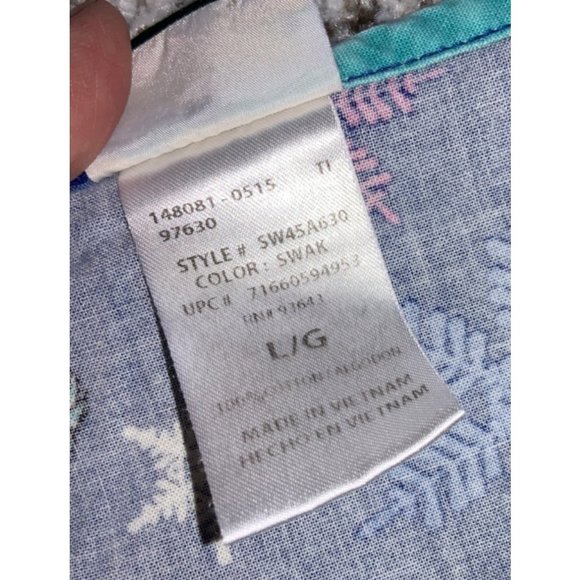 Sesame Street Cookie Monster Scrub Top Lg - Picture 5 of 7